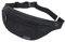 MOBICO Sac Banane Homme Femme Sac Banane Unisexe avec Prise Casque et Poches à 4 Fermetures à glissière Ceinture réglable pour la randonnée d'entraînement en Plein air (Noir)