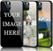 AnNengJing Personalized Photo Phone case for iPhone 12 Promax 6.7 Custom HD Glass Cover for iPhone 12 Promax 6.7 - Design Your Own Phone Case with Image Text and Logo