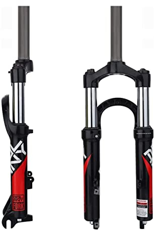 TISORT Mountainbike Fahrrad 20 Zoll Gabel Faltrad Federgabel 28,6 Mm Gerades Rohr QR 9 Mm for Mountainbike Vorderradgabel