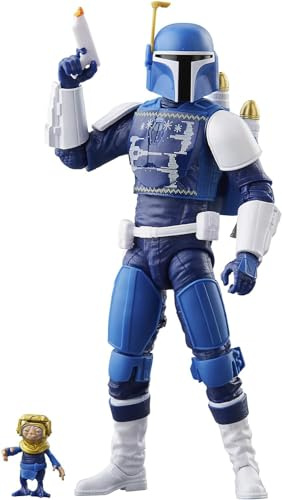 Hasbro F8314 Star Wars Black Series Mandalorian Scout (Holiday Edition) Star Wars Collection 6 (15cm) Action Figure, Ages 4 and Up