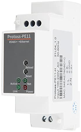 Ethernet-Seriell-Server, RS485-zu-Ethernet-Seriell-Server, Schienenmontage-Router, Standard-Schieneninstallations-Netzteil, Serieller Server