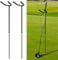Silipull 2 Stück U-förmiger Golfschläger-Organizer U-Stick mobiler Golfschlägerständer Golfschlägerregal einfach zu tragen Metall Golfschläger Regal Putter Halter Golfschläger Display