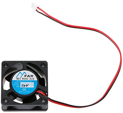 40mm×40mm×20mm For 12V 2-Pin 5 Brushless Mini Cooling Fan 4020 Computer Heatsink Mount Pin CPU Cooling System Radiator Memory Heat Dissipation Pad Hard Disk Heat Fan Push