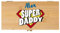 Wanapix | Personalisierter Werkzeugkoffer | Schatulle aus Bambusholz | Der Außendeckel kann personalisiert werden | Bedruckte Box mit Name | Vatertagsgeschenk | Super Daddy