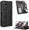 COMAKU Cover a Libro Cubot Max 5, Custodia a Portafoglio in Pelle con Supporto e Chiusura Magnetica Compatible per Cubot Max 5 - Nero