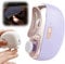Electric Nail Clippers for Seniors Nail Trimmer - 3 in 1 Automatic Electric Nail Clipper with Polishing - Electric Nail Trimmer for Senior Adults Students Baby (Purple)