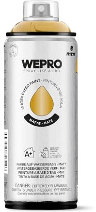 MTN WEPRO Water Based Mate WM-102 Oro Mate, Spray 400ml