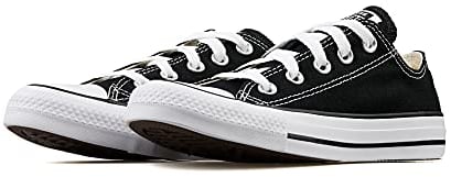 Converse All Star Low Trainers Black Mono Canvas - 5 UK