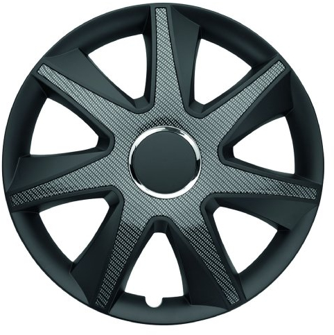 Albrecht Automotive 49715 Radzierblende Run Carbon Dark 15 Zoll, 1 Satz