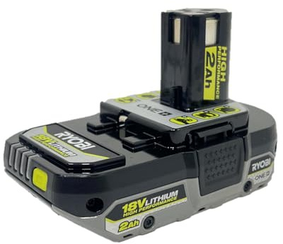 Ryobi P107 18V One+ Compact Lithium+ Battery, 5.71  x 7.16  x 3.39