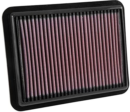 K N & 33-5038 Filtro Aria Auto, Lavabile e Riutilizzabile