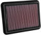 K N & 33-5038 Filtro Aria Auto, Lavabile e Riutilizzabile