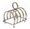 Toast Rack, Stainless Steel Toast Rack for Air Fryer with Handle, 6-Slot and 4-Slot Available, Bread Metal Toast Rack for Air Fryer, Metal Toast Rack Suitable for Bread Toast Sandwiches (4 Slice)