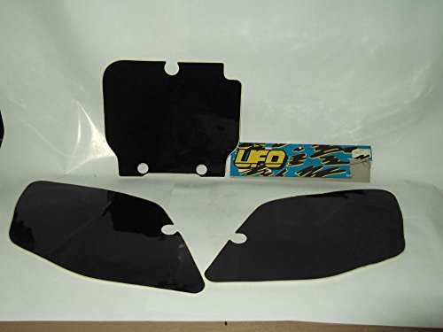 Aufkleber-Serie für Zahlenhalter, für 125 Farbe Schwarz