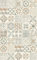 Tapis Vinyle - Carreaux de Ciment - Naturel - 100 x 160 cm
