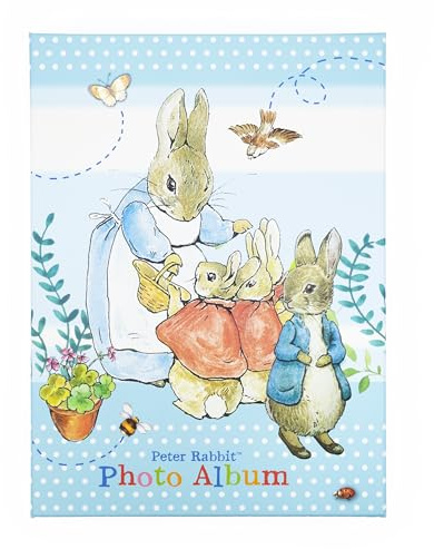 Robert Frederick, Peter Rabbit Pastel Stripes Photo Album in Box 100 7x5 inch Photos