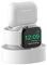 SOKUSIN Soporte Carga para Apple Watch, Compatible con Apple Watch 45/44/42/41/40/38mm iWatch 8/SE2/7/6/5/4/3/2/1, Nocturno Soporte Modo,AirPods&AirPods Pro Base(Cable NO Incluidos)