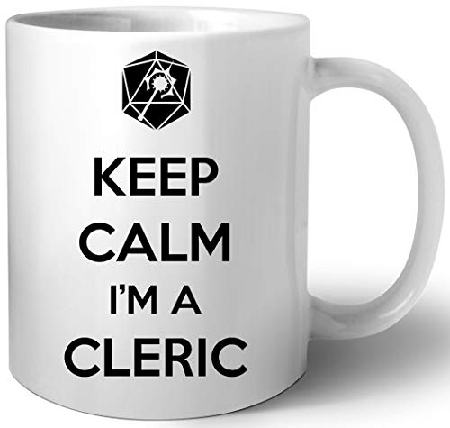Luxogo Keep Calm Im A Cleric Keramik Tassen Mug