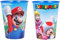 Lot de 2 gobelets en plastique sans BPA, 260 ml, cadeau pour enfants, garçons, motif Super Mario
