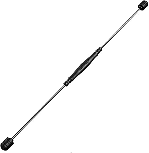 Swing Stick Fitness Asta elastica speciale per il fitness Body ginnico, barra elastica per fitness, 4 livelli di gravità, regolazione libera, barra elastica fitness per allenamento multifunzionale(Co
