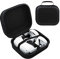 Mcbazel Hard Travel Case for Quest 2, Quest 3/3S, EVA Hard Shell Carrying Case Storage Bag for VR Gaming Headset and Controllers Accessories (Black)