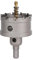 Vearter 55mm Hartmetall Lochsäge, TCT Lochbohrer Bohrer mit Zentrierbohrer, Hartmetallbohrer für Metall, Edelstahl, Baustahl, Aluminium, Kupfer, Eisen, Kunststoff, Glasfaser