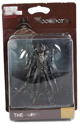 EyLuL 11cm.Bloodborne Der Jäger Mini PVC Statue Figur Sammelbares Modell Spielzeug mit Crafted PVC Statue für Anime Fans