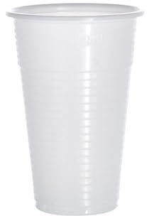 daybays Plastikbecher 0,2l weiß 1000 Stk., Bierbecher, Trinkbecher, Einwegbecher Kunststoffbecher, Einweg Plastik Party Becher, Ausschankbecher (1000, Weiß)