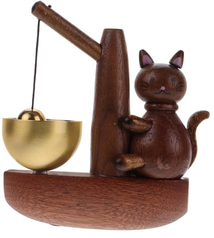 Angoily Classic Wall-mounted Doorbell Chime Vintage Style Doorbell Hanging Sturdy Materials Door Opening Chime for Business Entry