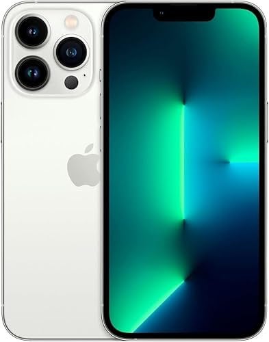 ABUSVEX Original Back Glass Replacement for iPhone 13 Pro All Carriers with Pre-Installed Adhesive and Repair 13 Pro Tool (Silver)