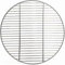 Generico Griglia Rotonda, in Acciaio Inox, Rotonda, per Campeggio, Giardino, Picnic (43 cm)