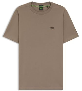 BOSS Men's T-Shirt, Light/Pastel Green 336, M