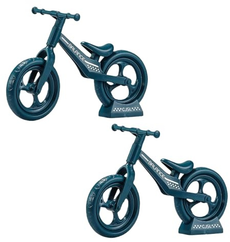 Clockjuan Mini-Finger-Mountainbike, Desktop-Dekoration, Fahrradfigur, zufällige Farbe, kleine Mountainbike-Figur, Fingerspiel, 2 Stück