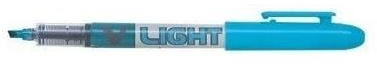 Pilot Textmarker 12 Stück Tasche v-light pte abgeschrägt Flüssigtinte, blau