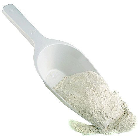 APS 611 Mehlschaufel PRO, Abfüllschaufel, 0,5 Liter, 31 x 12 cm, Höhe 5,5 cm, Polypropylen, weiß, Made in Germany