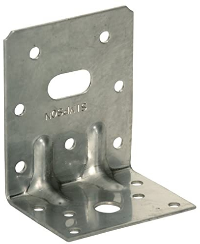 SIMPSON STRONG TIE E5/1,5 – Verstärkter Winkel für Holz und Beton, 65/75/48/1,5, 1 Stück