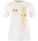 Trikot - MOTIV1 - DE - WUNSCHDRUCK - Kinder T-Shirt - Weiss/Gold Gr. 110-116