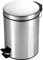 12 Litre Metal Chrome Pedal Bin - Toilet Rubbish Trash Hygienic Paper Dustbin Waste, Garbage | For Home, Bathroom, Bedroom, Office, Kitchen - Strong Stainless Steel | Silent, Stay-Open Lid (12l)