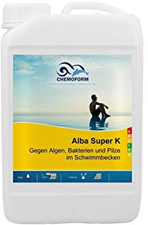 Chemoform Anti Algenmittel Alba Super K 3 L Algenvernichter Algenverhütung schaumfrei & hochkonzentriert