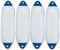Set mit 4 Stoßfängern in verschiedenen Größen F0 F1 F2 F3 Majoni für Boot und Schlauchboot Boote Boote (F1 15 x 58)