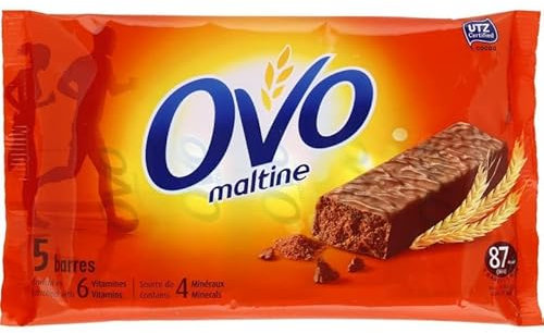 OVOMALTINE - Barres Énergétiques 100G - le Lot De 4