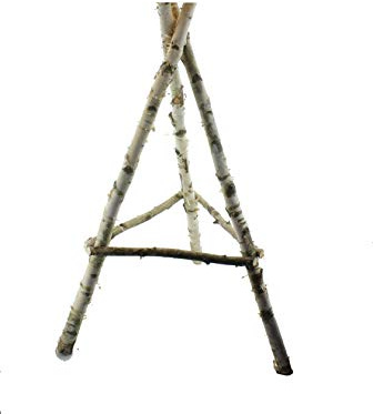 Vogelhaus Futterhaus Ständer Odeweg aus Echtholz Handarbeit ca. 106cm Höhe