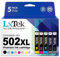 LxTek 502XL Multipack Druckerpatronen Kompatibel für Epson 502 502XL Patronen für Epson WF-2860 Druckerpatronen für WF-2865 WF-2860DWF für Epson Expression Home XP-5100 XP5100 XP-5105 (5er-Pack)