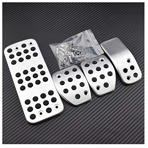 YMYGCC Auto Pedal Für Peugeot 207 301 307 208 2008 308 408 CC/Citroen C3 C4 / DS 3 4 6 DS3 DS4 DS6 Zubehör Gas Modified Pedal Pad Plate 34 (Color Name : MT)