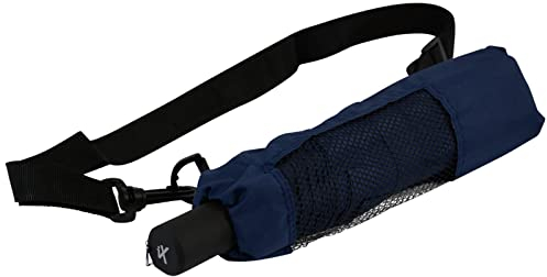 iX-brella Trekking XL Taschenschirm 115 cm groß mit Umhängetasche insignia blue