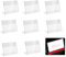 30 pièces porte etiquette,5,5 x 7,5 cm Support d'affichage de Prix en Acrylique Transparent Porte-étiquette de Prix, Support d'étiquette de Carte de Nom de Prix Pour les Rayons les Boulangeries
