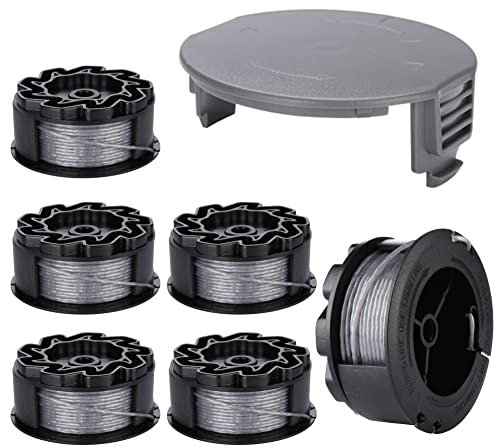 Moritale Bobina de Hilo para BOSCH UniversalGrassCut Cortabordes 18 18-26 18-260 F016800570 Repuestos Desbrozadora (6 piezas)
