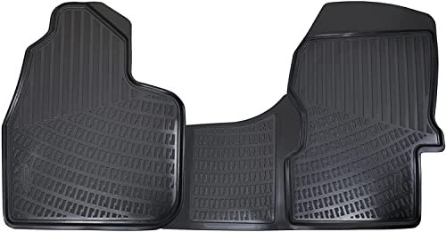 ELMASLINE 3D Gummimatten Set für FIAT DUCATO ab 2016 | Hoher 5cm Rand | Baujahre 2016 2017 2018 2019 2020 2021 2022