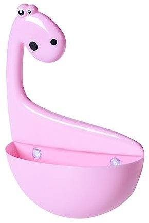 Dinosaurier-zahnbürstenhalter Becher-wandhalterung Für Jungen Und Mädchen Badezimmer Mit Cartoon-Design Zahnpastahalter Bürsten-Organizer
