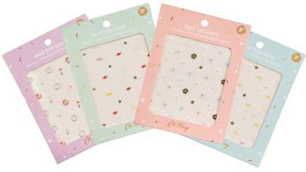 Oh Flossy - Nail Stickers 4-pack - FL030353